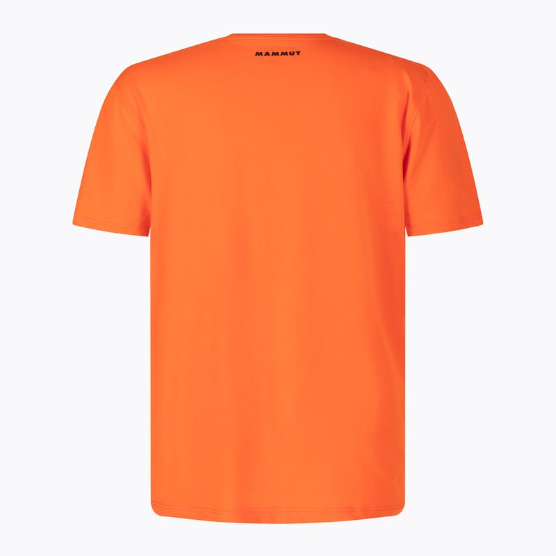 Maglietta da trekking da uomo Mammut Classic rosso caldo 5