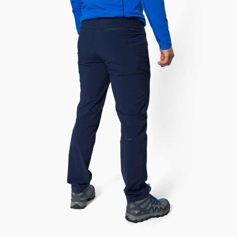 Pantaloni da trekking da uomo Mammut Runbold marine 3