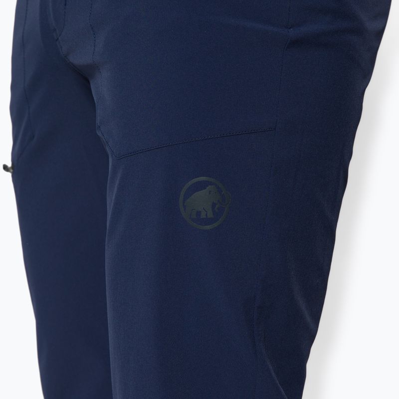 Pantaloni da trekking da uomo Mammut Runbold marine 4