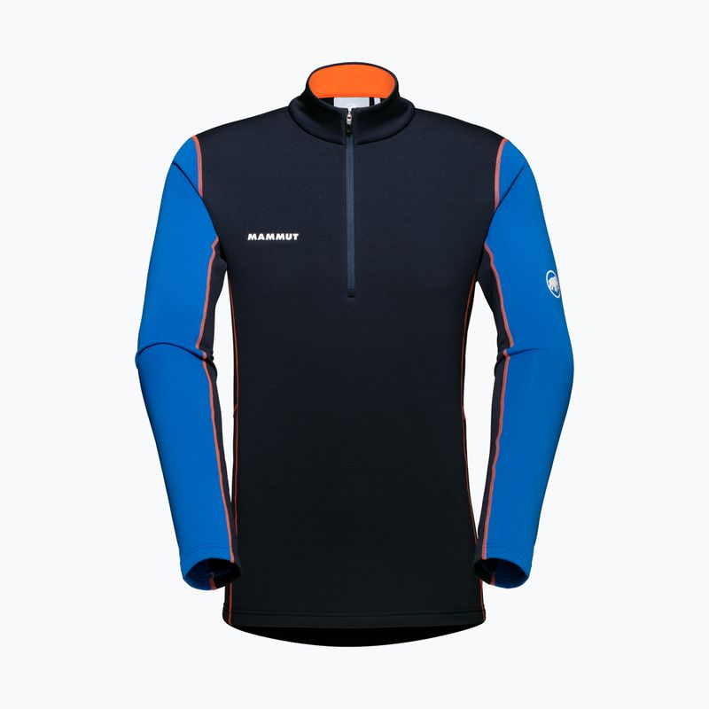 Mammut felpa da trekking da uomo Aenergy ML Half Zip Pull notte/azurite 4