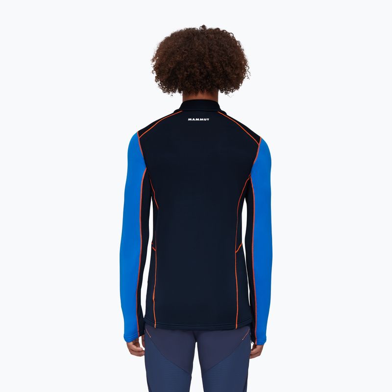 Mammut felpa da trekking da uomo Aenergy ML Half Zip Pull notte/azurite 2