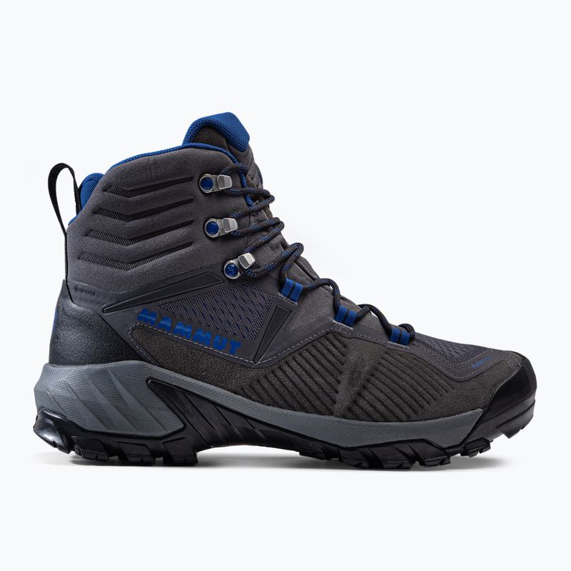 Scarponi da trekking Mammut Sapuen High GTX da uomo titanio scuro/ghiaccio scuro 2