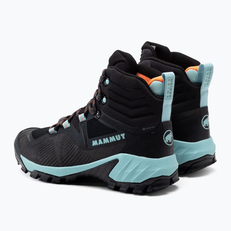Scarponi da trekking Mammut Sapuen High GTX da donna nero/gelo scuro 3