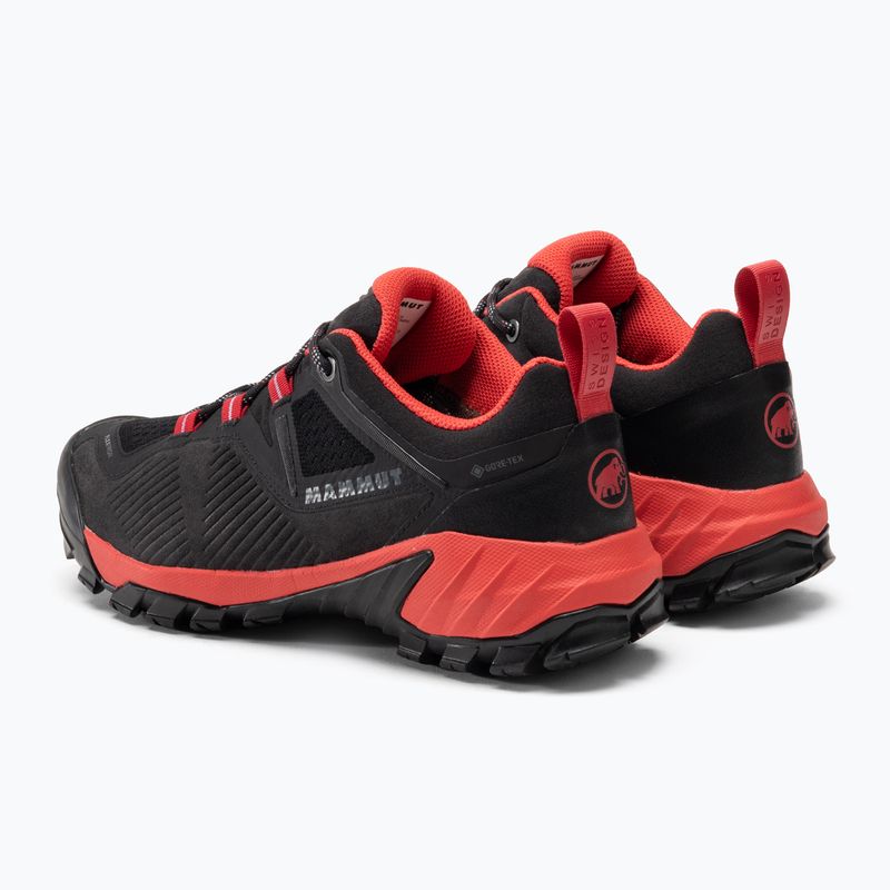 Scarponi da trekking da donna Mammut Sapuen Low GTX nero/tramonto 3