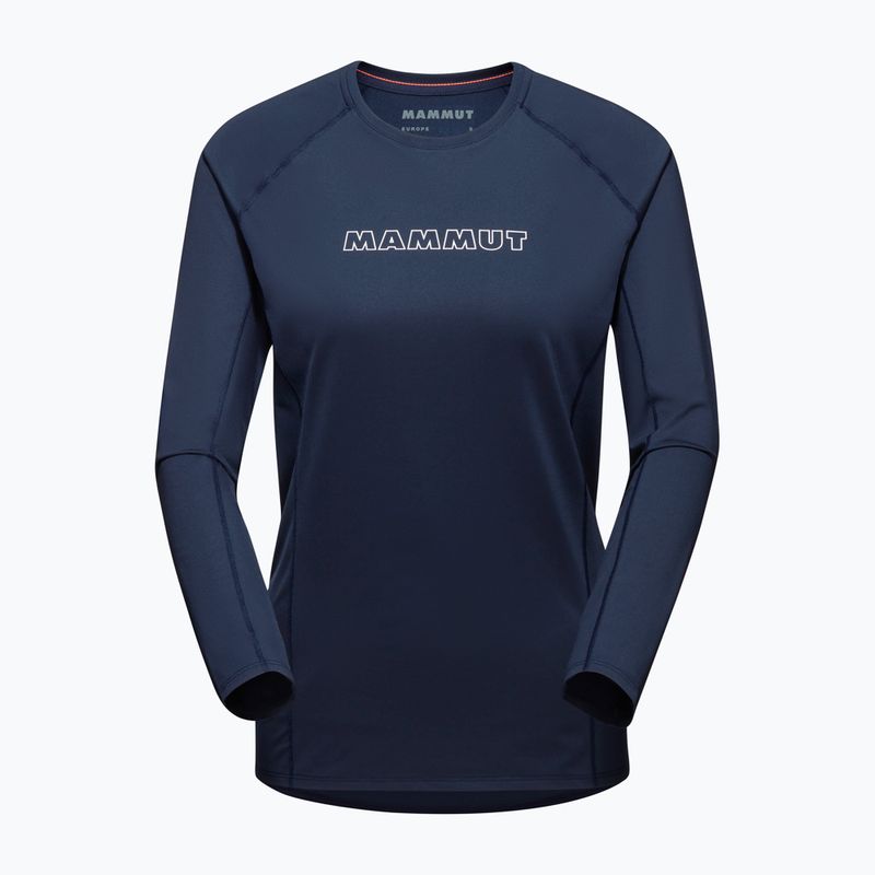 Manica lunga trekking donna Mammut Selun FL Longsleeve Logo marine 4