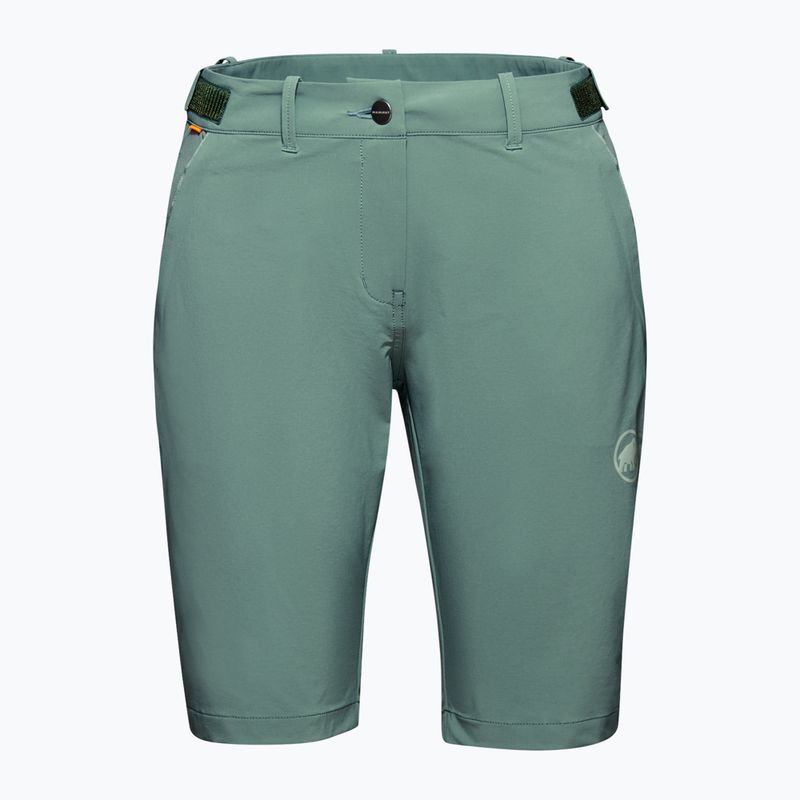 Pantaloncini da trekking da donna Mammut Runbold dark jade 6