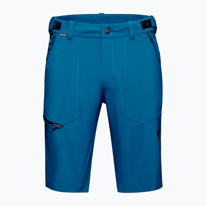 Pantaloncini da trekking Mammut Runbold deep ice da uomo 7
