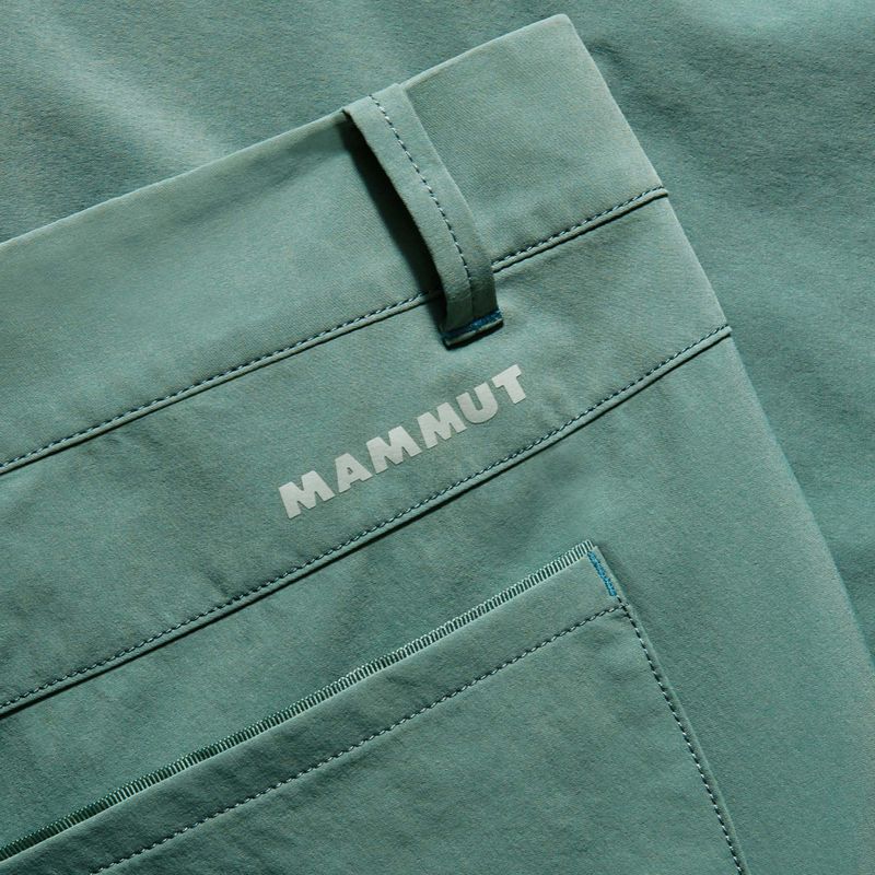 Pantaloncini da trekking Mammut da donna Runbold Roll Cuff giada scuro 8