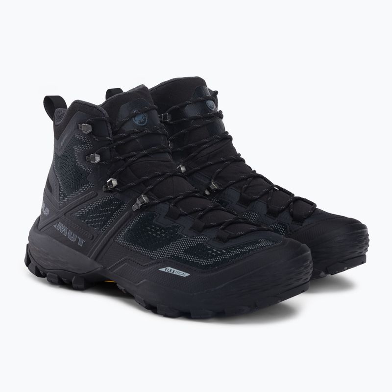 Stivali da trekking da uomo Mammut Ducan High GTX nero/nero 5