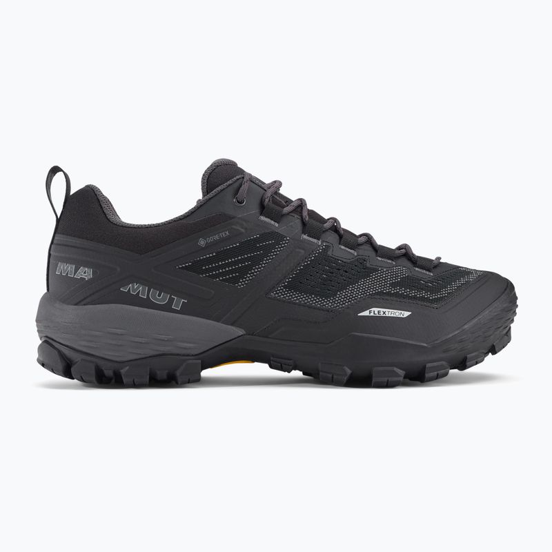 Scarponi da trekking da uomo Mammut Ducan Low GTX nuovo nero/titanio scuro 2