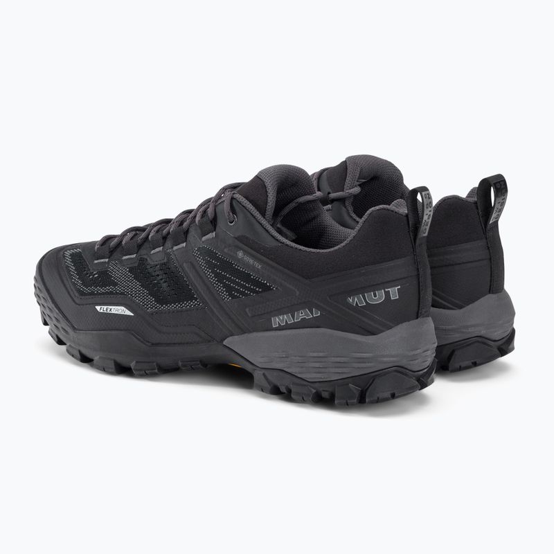 Scarponi da trekking da uomo Mammut Ducan Low GTX nuovo nero/titanio scuro 3