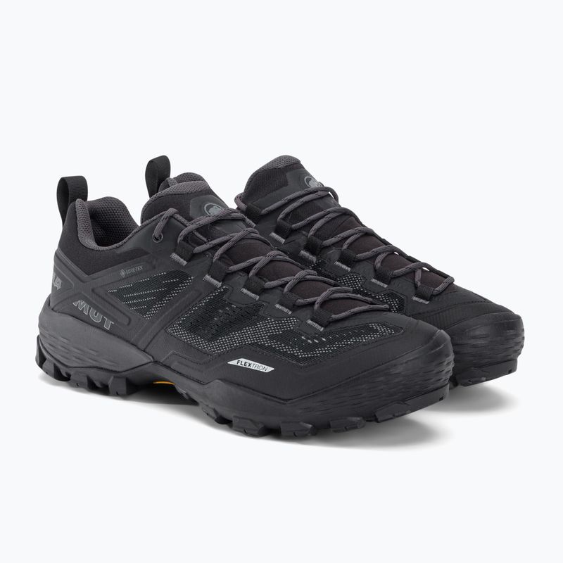 Scarponi da trekking da uomo Mammut Ducan Low GTX nuovo nero/titanio scuro 4