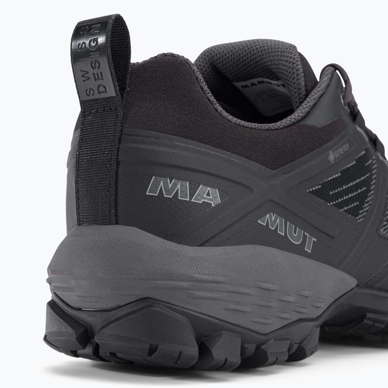 Scarponi da trekking da uomo Mammut Ducan Low GTX nuovo nero/titanio scuro 9