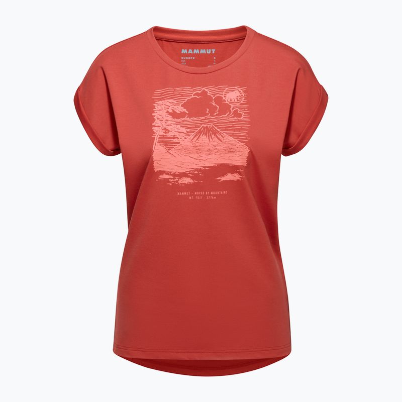 Camicia da trekking da donna Mammut Mountain Fujiyama terracotta 4