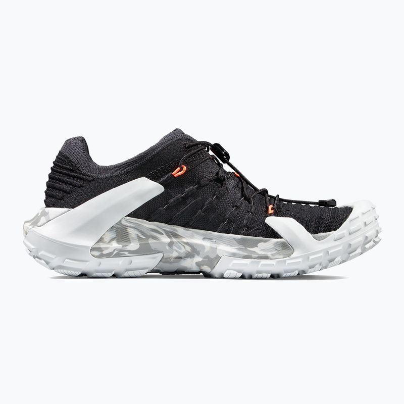 Scarpa da avvicinamento da donna Mammut Hueco Knit II Low nero/grigio ghiaccio chiaro