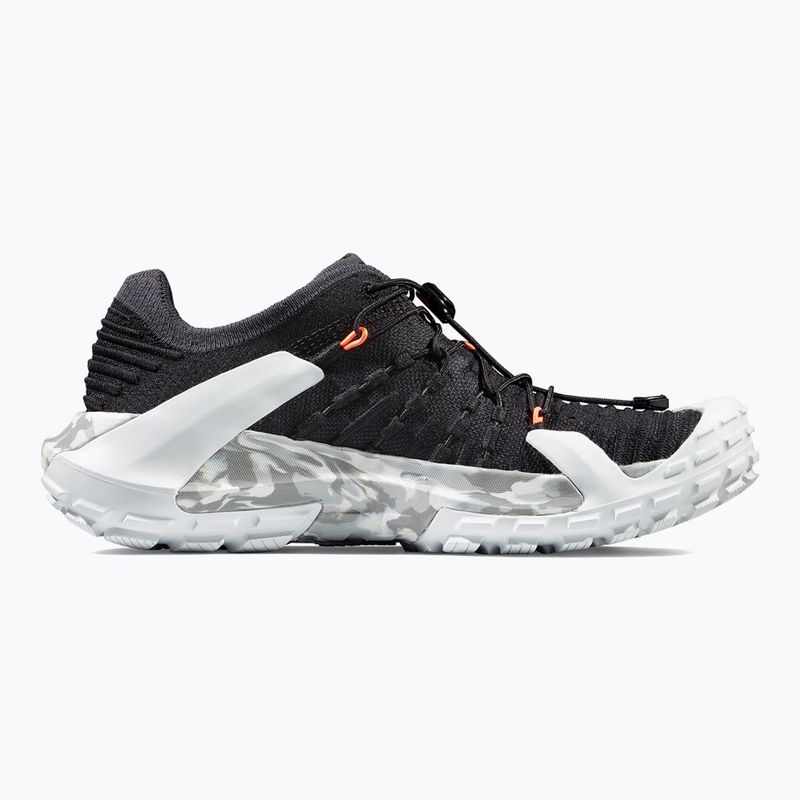 Scarpa da avvicinamento da donna Mammut Hueco Knit II Low nero/grigio ghiaccio chiaro