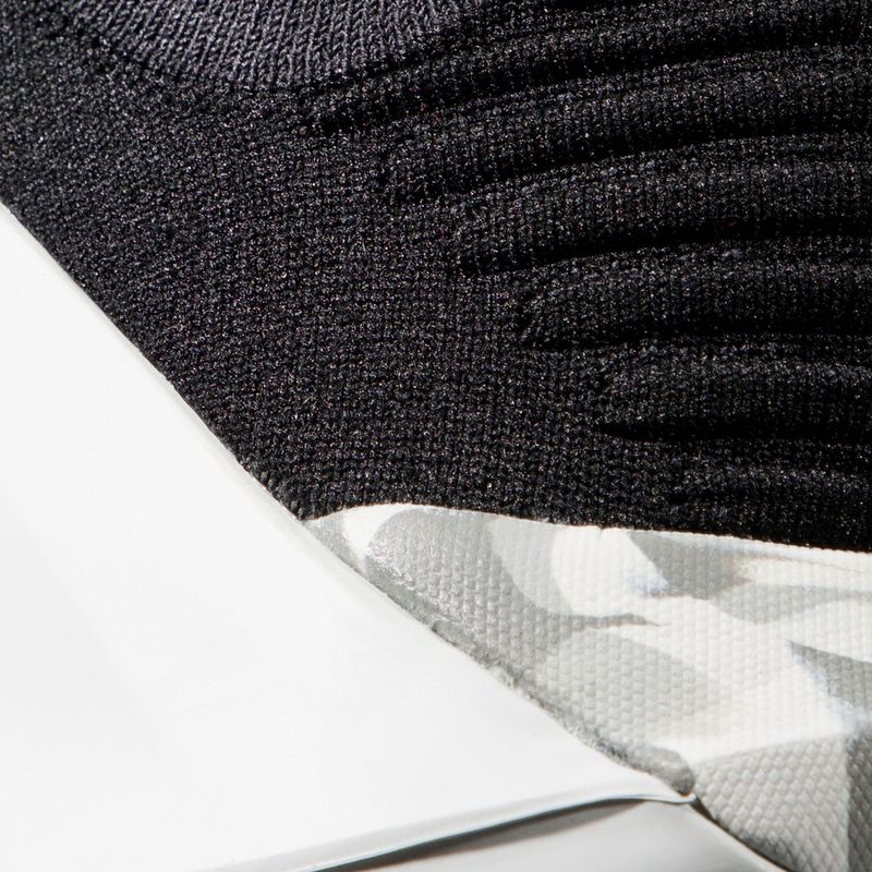 Scarpa da avvicinamento da donna Mammut Hueco Knit II Low nero/grigio ghiaccio chiaro 8