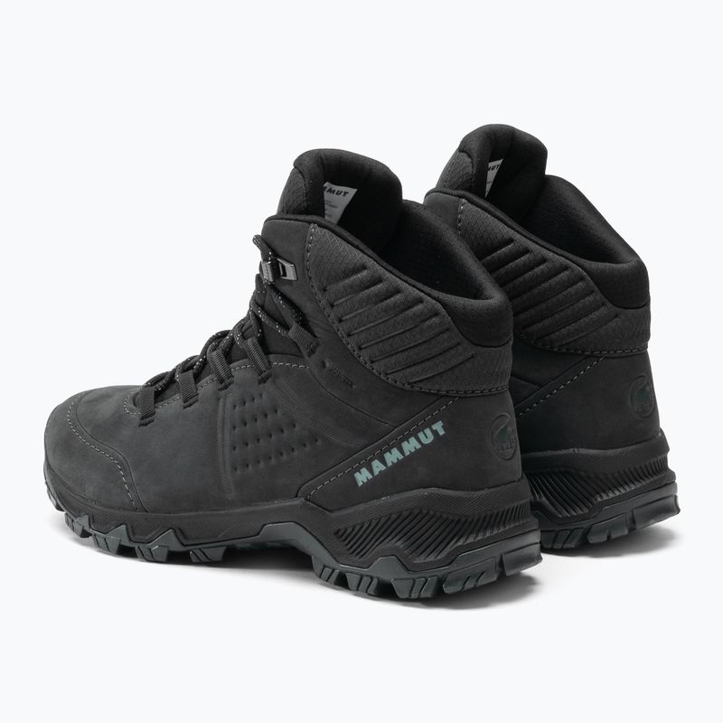 Stivali da trekking da donna Mammut Nova IV Mid GTX nero 3