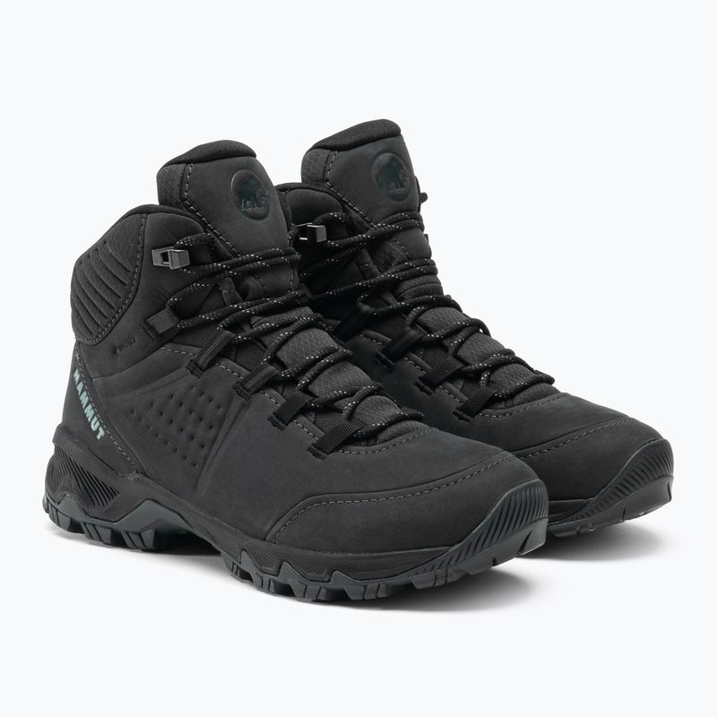 Stivali da trekking da donna Mammut Nova IV Mid GTX nero 4