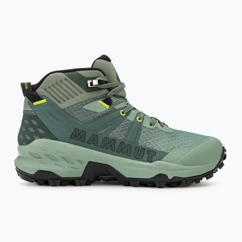 Scarponi da trekking Mammut da donna Sertig II Mid GTX giada/ giada scura 2