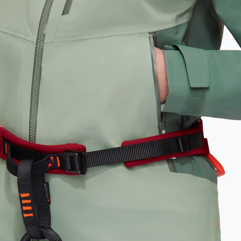 Mammut Alto Guide HS Giacca da pioggia da donna con cappuccio giada/ giada scuro 8