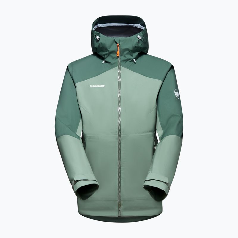 Mammut Convey Tour HS Giacca da pioggia da donna con cappuccio giada/ giada scuro 7