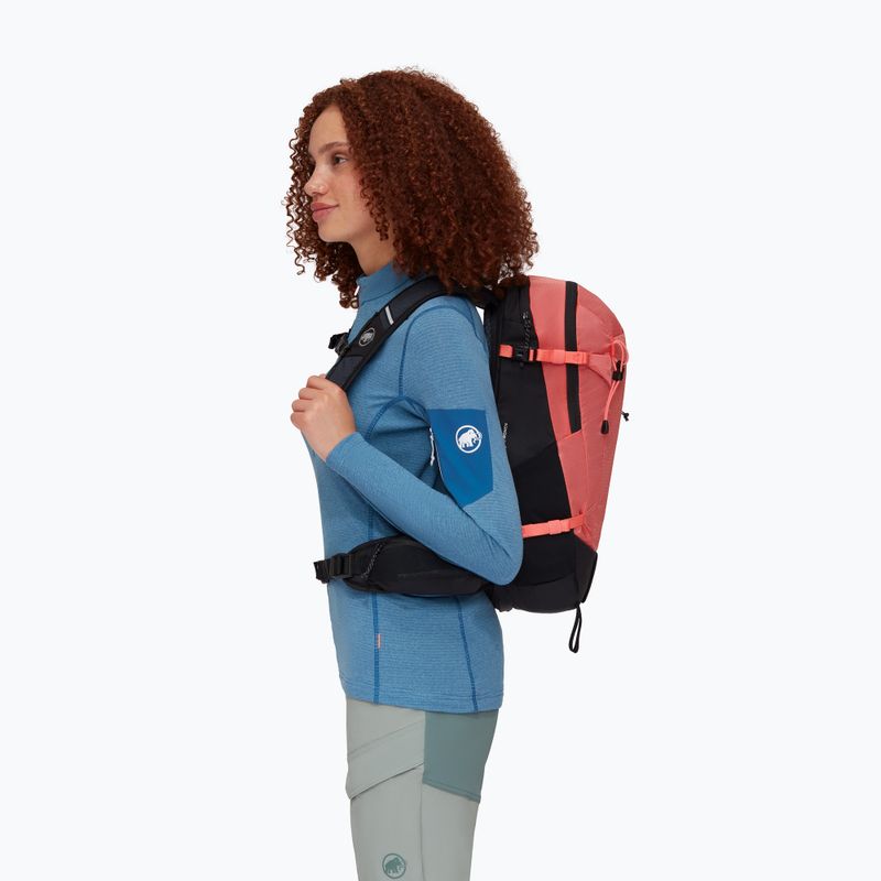 Zaino da escursionismo da donna Mammut Lithium 15 l salmone/nero 6