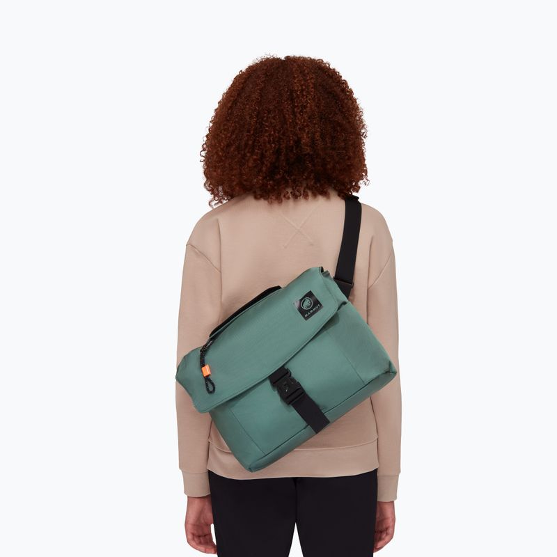 Borsa per laptop Mammut Xeron Messenger 14 l dark jade 6