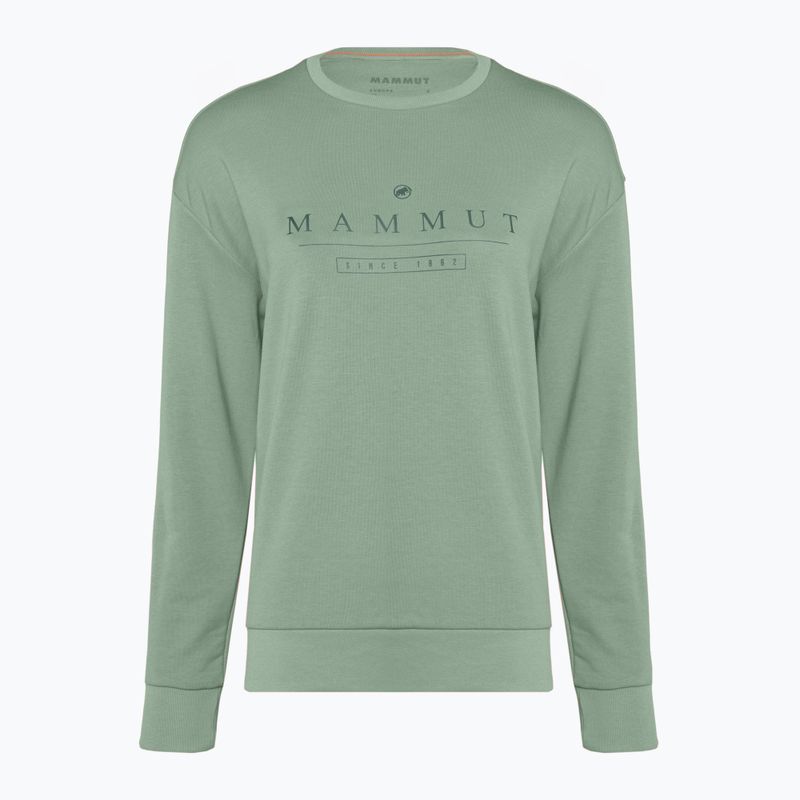 Felpa da trekking Mammut Core ML Crew Neck Logo jade donna 4