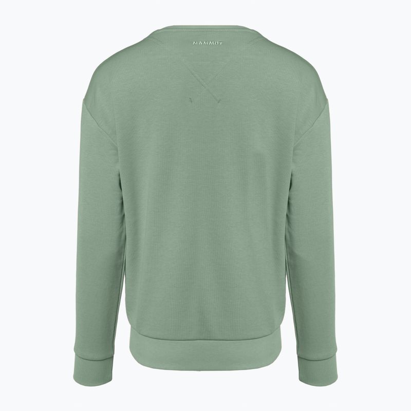 Felpa da trekking Mammut Core ML Crew Neck Logo jade donna 5