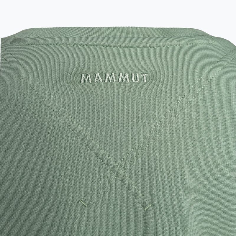Felpa da trekking Mammut Core ML Crew Neck Logo jade donna 7