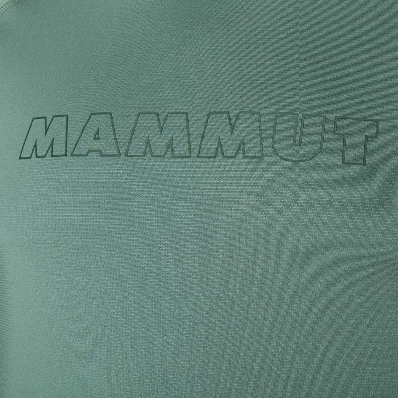 Manica lunga trekking da uomo Mammut Selun FL Longsleeve Logo giada scuro 6