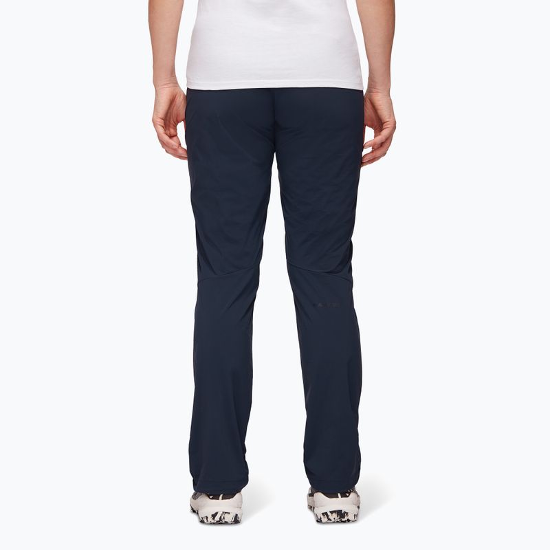Pantaloni da trekking da donna Mammut Runbold Light marine 2