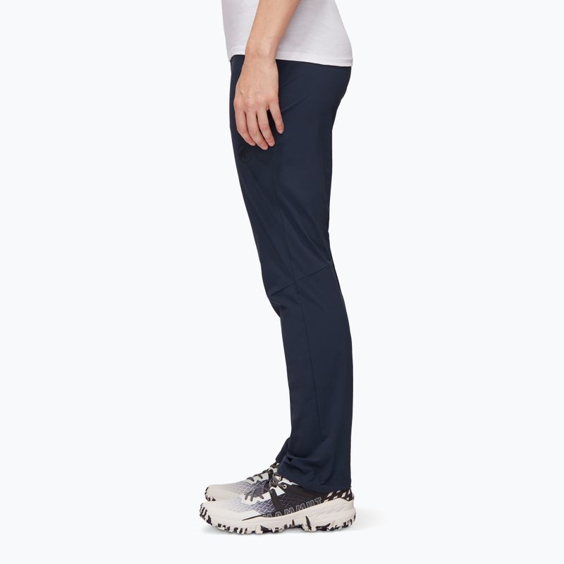 Pantaloni da trekking da donna Mammut Runbold Light marine 3