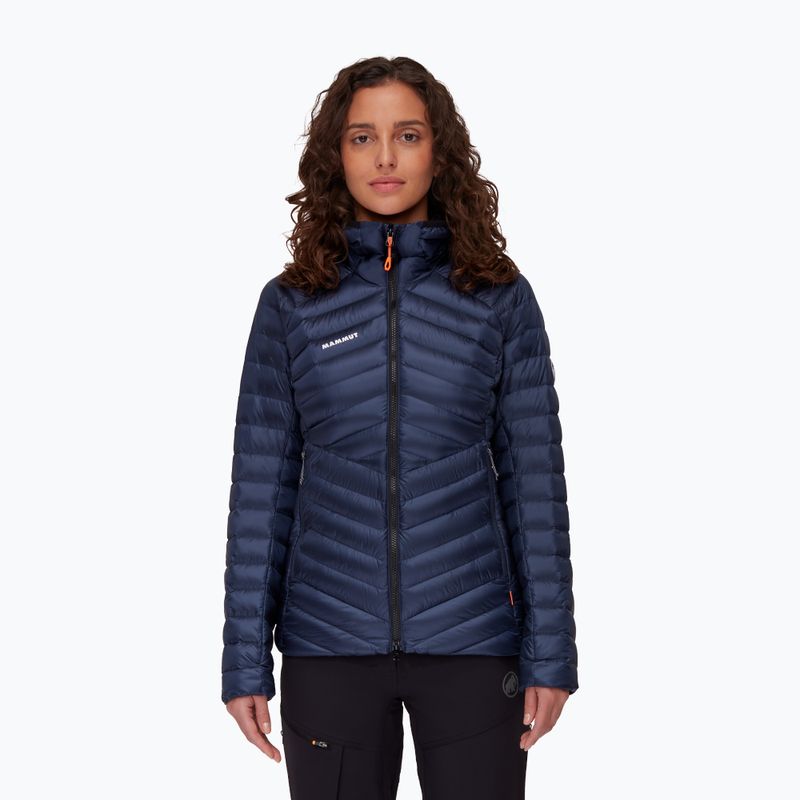 Piumino Mammut da donna Broad Peak IN con cappuccio, marino/nero