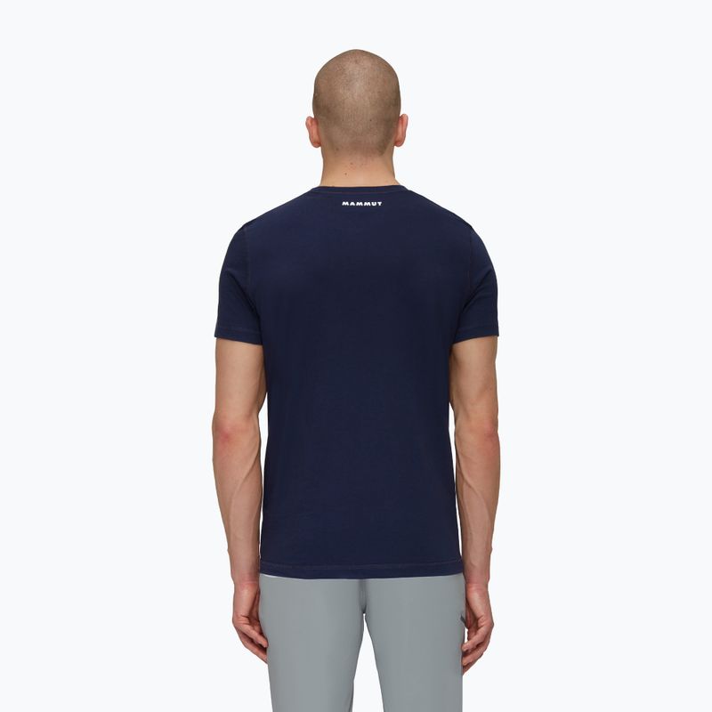 Maglietta da trekking Mammut Core Classic da uomo, marina 2