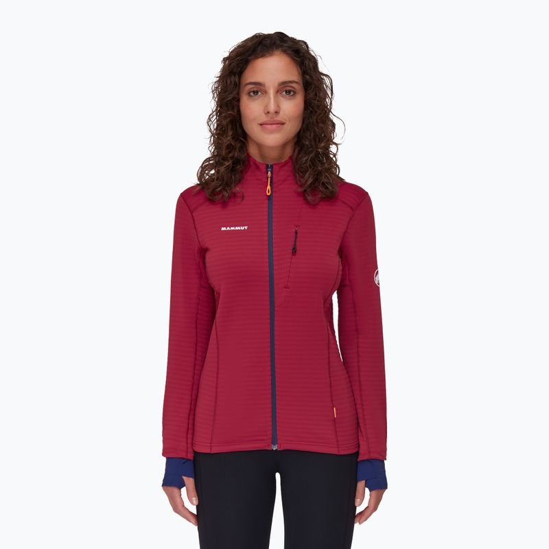 Giacca da trekking Mammut donna Taiss Light ML rosso sangue/marino