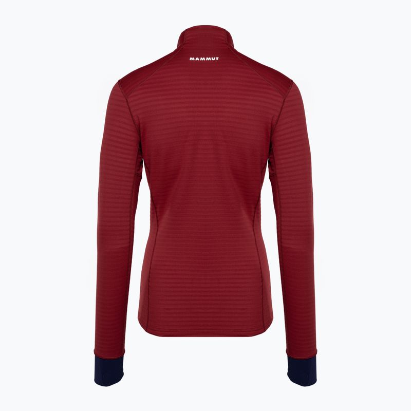 Giacca da trekking Mammut donna Taiss Light ML rosso sangue/marino 5