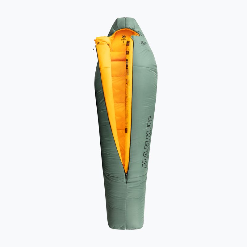 Sacco a pelo Mammut Comfort Fiber Bag -15C cipresso profondo 2