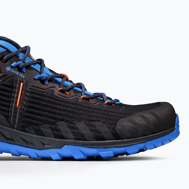 Scarpa da avvicinamento Mammut Alnasca Knit III Low GTX nero/blu ghiacciaio per uomini 14