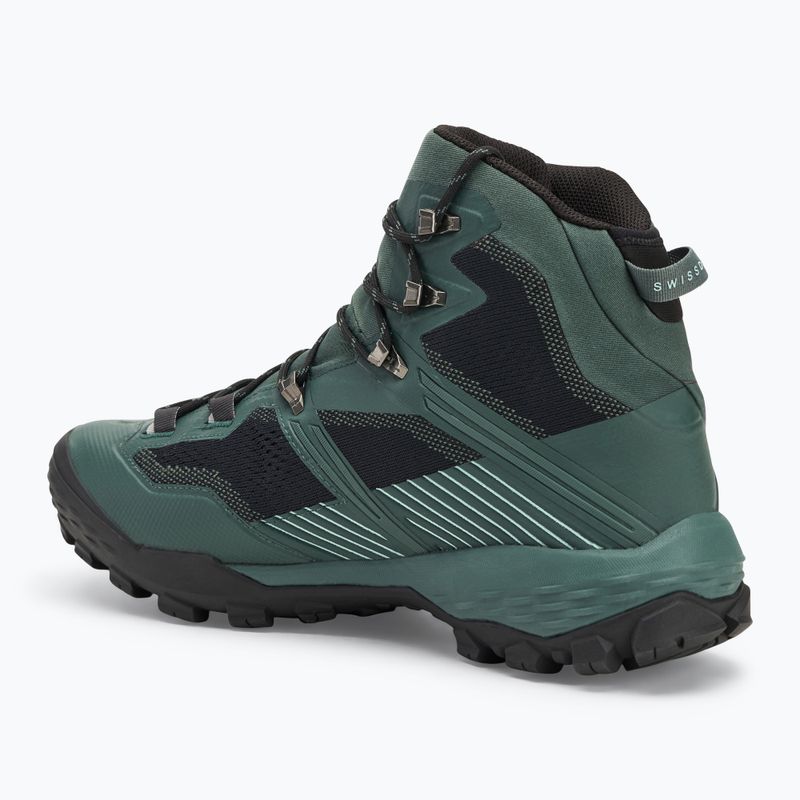 Stivali da trekking Mammut da uomo Ducan II High GTX deep jade/nero 3