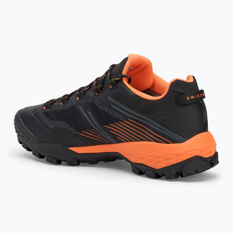 Scarponi da trekking da uomo Mammut Ducan II Low GTX nero/ mandarino scuro 3