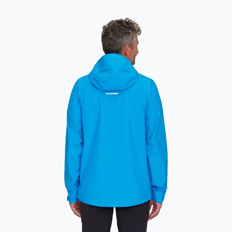 Mammut Alto Light HS giacca da pioggia da uomo blu ghiacciaio 2