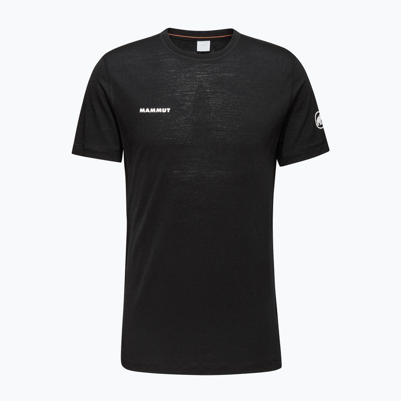 Camicia da trekking Mammut Tree Wool FL da uomo, nero 4