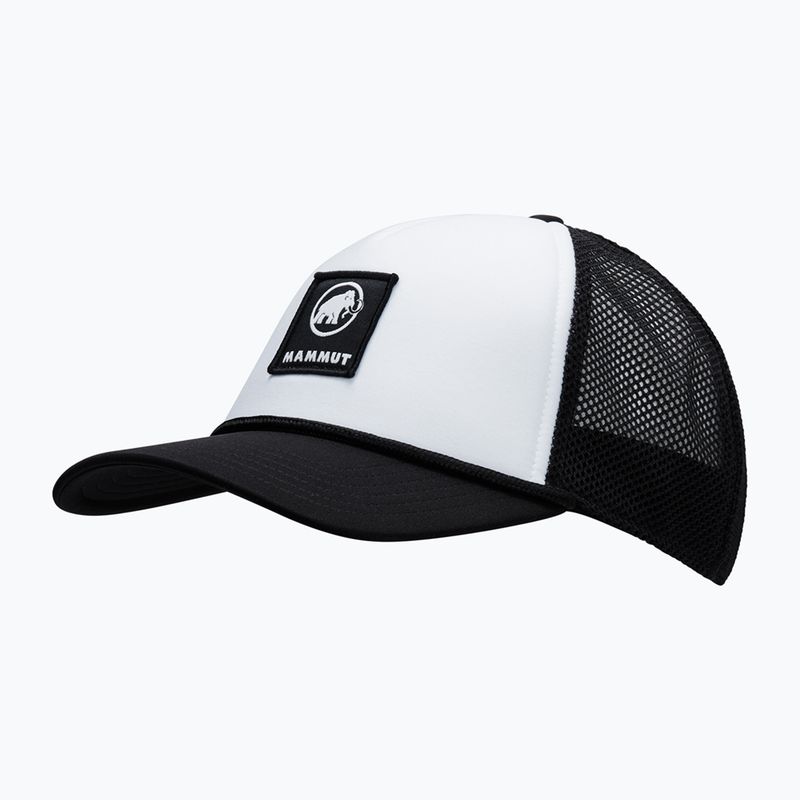 Cappellino con visiera Mammut Crag Logo white/black