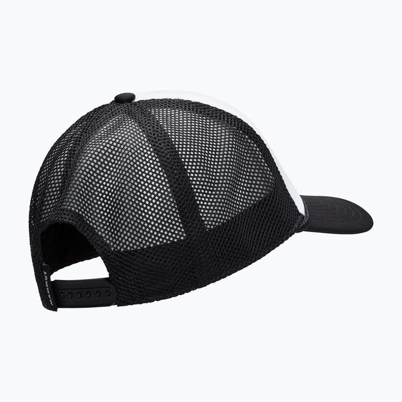 Cappellino con visiera Mammut Crag Logo white/black 2