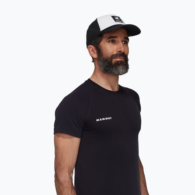 Cappellino con visiera Mammut Crag Logo white/black 3