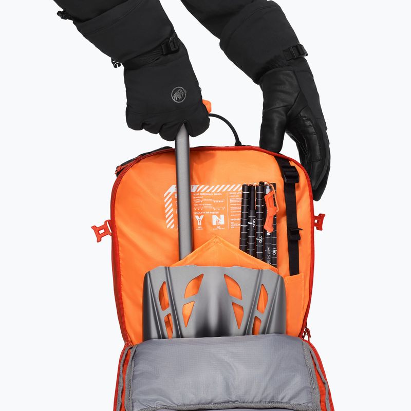 Zaino da paracadutismo Mammut Nirvana 22 l Mammut rosso/nero 4