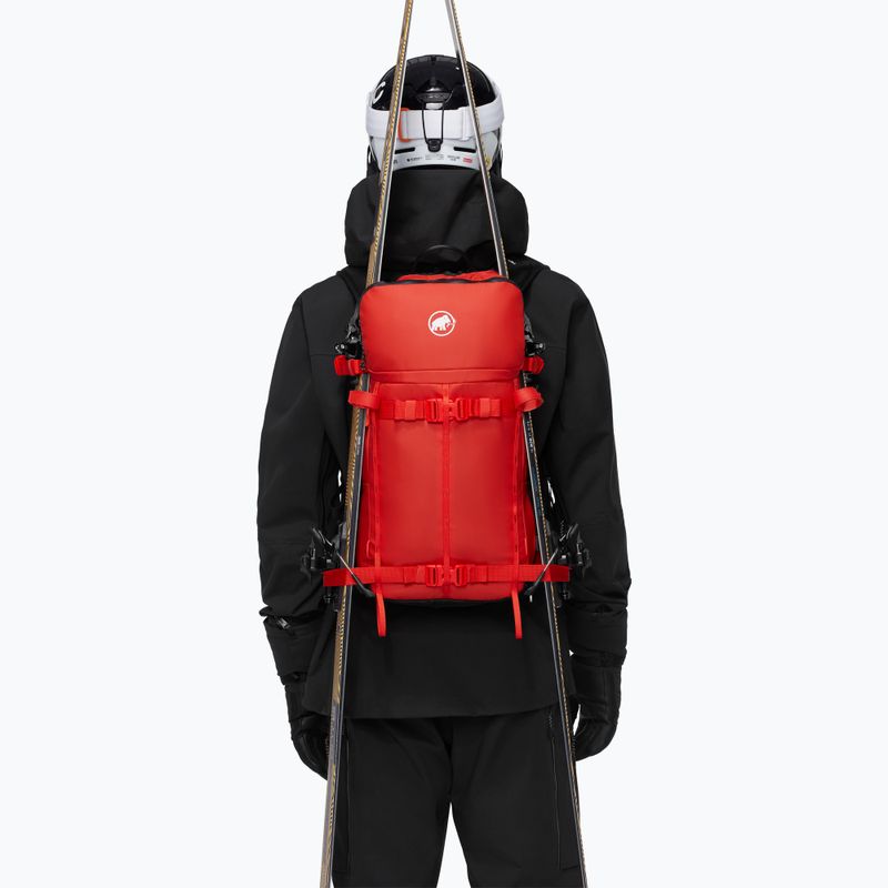 Zaino da paracadutismo Mammut Nirvana 22 l Mammut rosso/nero 5
