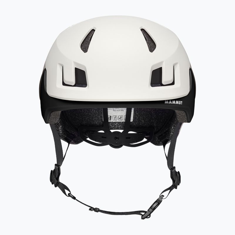 Casco da arrampicata Mammut Haute Route white/black 2